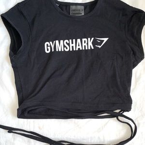 Gymshark cropped wrap top